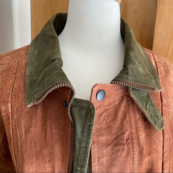 Saddlery Jackets & Blazers - Oversized Zip Up Leather Jacket Bomber